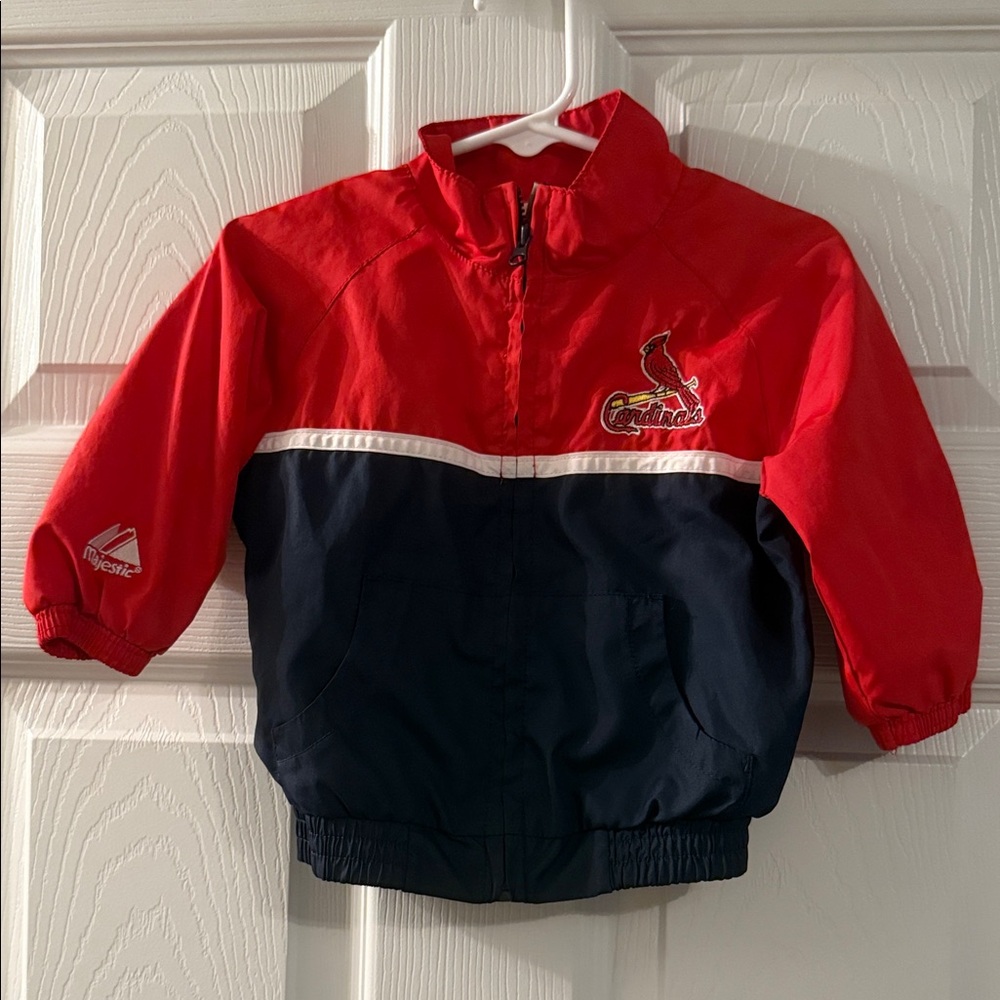 Majestic St. Louis Cardinals Windbreaker Jacket - 12 months